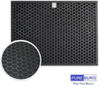 PUREBURG Replacement Filter Pack Compatible with RabbitAir BIOGS CLASSIC SPA-421A SPA-582A Air Purifier,H13 HEPA + Activated Carbon Filter Air Clean dust PM2.5 Odor