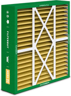 Filterbuy 20x22x5 Air Filter MERV 11 Superior Pet & Allergy Defense (2-Pack), Pleated HVAC AC Furnace Filters for Amana, Goodman, Nordyne, and Five Seasons (Actual Size: 19.50 x 21.94 x 5.25)