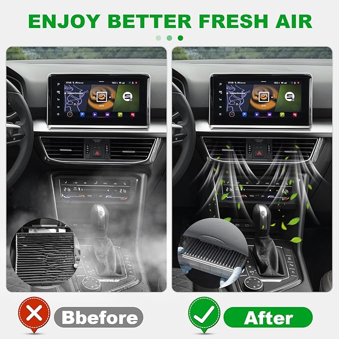 Comb Engine Cabin Air Filter for Lincoln Mkz 2020 2019 2018 2017 2016 2015 2014 2013 (Except Hybrid)