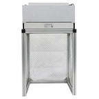 INTSUPERMAI Vertical Laminar Flow Hood Air Flow Clean Bench Workstation with HEPA Filter Lab Fume Hood Air Volume 294-411 cfm Dust Free Room Workshop for Phone LCD Repair Workshop Laboratory 110V