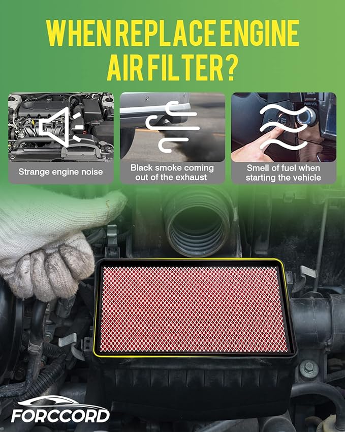 Cabin Air Filter and Engine Air Filter Fits for Toyota 4RUNNER 4.0L (2024-2010), Lexus GX460 4.6L (2023-2010) Activated Carbon Cabin Filter Replacement CF10285 1780138051