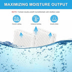 2Pcs WF813 Humidifier Filters Replacement Wick Filter Compatible with Equate EQWF813 EQ-2119-UL Relion RCM-832 RCM-832N ProCare PCWF813 PCCM-832N Protec WF813 Cool Mist Humidifier