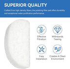20 Pack Water Filter Polishing Pads for Fluval 104 105 106 204 205 206 Filters, Aquarium Water Polishing Filter Pads, Replacement Polishing Pad Filter Sponge Media for Fish Tanks