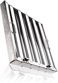Captive Aire Systems Stainless Steel Restaurant Hood Filter, 20" high x 20" wide