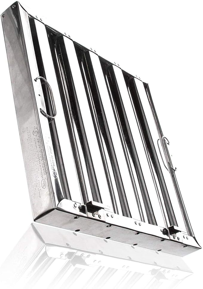 Captive Aire Systems Stainless Steel Restaurant Hood Filter, (20" High x 16" Wide)