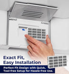 6 PACK W10311524 Refrigerator Air Filter Replacement Compatible With Whirlpool, AIR1, Maytag, Kitchenaid, and Jenn-Air, Replace for Fresh Flow Refrigerator Air Filter