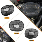 Waterproof Dustproof Air Filter Rain Sock Cover Fit for Harley Sportster XL 1200 883 Dyna Softail Street Glide Road King FLHR FLHX 114 Engine Intake Protection Accessory