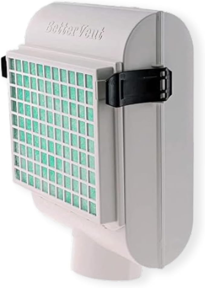 BetterVent Indoor Dryer Vent by ADR Products | No Water - No Mess | Save Energy while Enhancing Indoor Air Quality | For Electric Dryers | Made in the USA