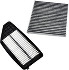 OPBU182-053 Cabin and Engine Air Filter for Honda Insight 2019 2020 2021 2022.Replacement for CP182, CF11182,80292-TF0-G01,17220-6L2-A01,CA12952.
