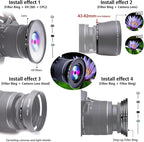 43mm to 62mm Lens adapter/43mm Lens to 62mm Camera Filters Ring Compatible All 43mm Camera Lenses to 62mm UV CPL ND Filter Accessory and 62mm Camera Accessory