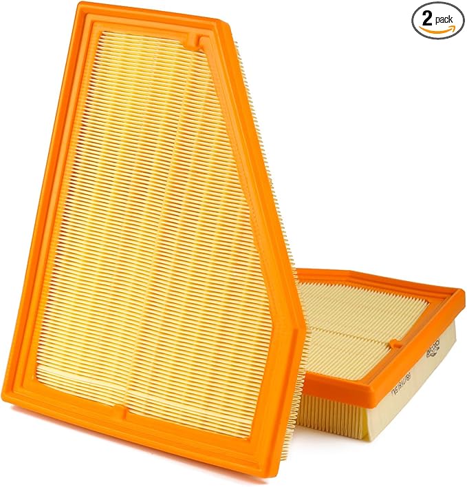 2-Pack Engine Air Filter Fits for Jeep Grand Cherokee 2022-2025 2026, Grand Cherokee L 2021-2025 2026 3.6L 5.7L Replacement 68376815AA, 68542769AA, A31764, WA11196 Car Accessories