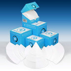 Qualitative Filter Paper 24 cm Quadrant Folded Filter Paper, Qualitative Grade 1 - ZENPORE Medium Flow 240 mm (50 Discs)