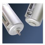 3/4 Inch NPT Industrial Grade Three Stage Air Drying System, Particulate Filter, Coalescing Filter, Desiccant Dryer and Air Regulator, 0-240 PSI, Semi-Auto Drain