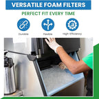 Filter Everything Mobile Home Furnace Door Filter – Reusable, Compatible with Miller, Nordyne, Intertherm, Broan, Maytag – High-Performance Air Filtration for Better Indoor Air Quality (2-Pack)