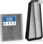 Engine+Cabin Air Filters Kit Fit for 2003-2009 Toyota 4RUNNER 4.0L, 2007-2009 FJ CRUISER 4.0L Engine Air Filter Set Car for My Car Automotive Accessories CF9846A CA9683