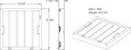 Captive Aire Systems Stainless Steel Restaurant Hood Filter, (20" High x 16" Wide)