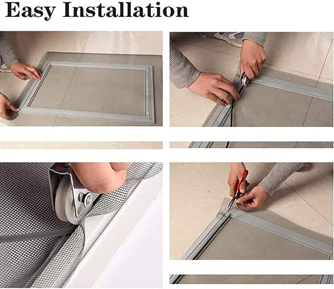 KISKIS 304 Stainless Steel Woven Wire Mesh, Wire Mesh Window Screen Mesh, Prevent Mouse Mice Snakes Hornets Rodents Entering,Easy to Cut and Install,60X300CM24X118INCH
