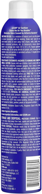 Ozium 8 Oz. Air Sanitizer & Odor Eliminator for Homes, Cars, Offices and More, Original Scent, Pack of 1