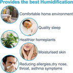 HQRP Wick Filter Compatible with Walgreens 890-WGN 890WGN LEV320 HF212-UL Cool Mist Humidifiers, W889-WGN Replacement, with Blue Layer