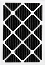 Nordic Pure 12x25x1 (Actual Size: 11 3/4 x 24 3/4 x 3/4) Pure Carbon Pleated Odor Reduction Furnace Air Filters 12 Pack