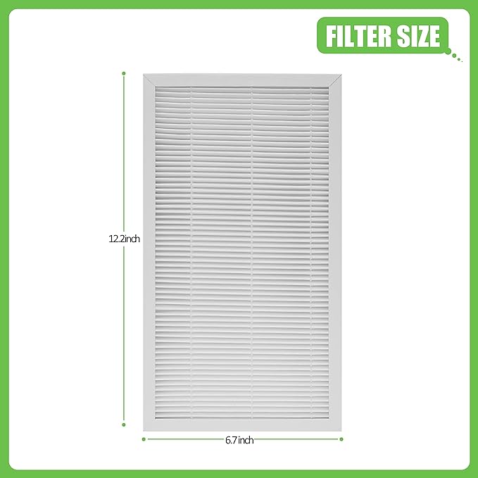 F1 Filter Allergen Reduction, Replacement Filter Compatible with Filtrete C01 T02 Room Air Purifier FAP-C01-F1 and FAP-T02-F1,4 Pack