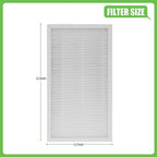 F1 Filter Allergen Reduction, Replacement Filter Compatible with Filtrete C01 T02 Room Air Purifier FAP-C01-F1 and FAP-T02-F1,2 Pack