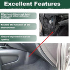 68223045AB Cabin Air Filter Cover Compatible with Jeep Cherokee 2.0L 2.4L 3.2L 2014 2015 2016 2017 2018 2019 Replace 68223045AA