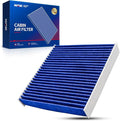 KAX Premium Cabin Air Filter with Dual Active Carbon, CF11924 Replacement for Fiat 500 2012-2019, Replace 68096453AA, Strong Adsorption Passenger Compartment Air Filter