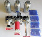 HEAVY DUTY INDUSTRIAL 3 STAGE COMPRESSED AIR CLEANER MOISTURE TRAP, COALESCING FILTER, DESICCANT DRYER (3/4" MANUAL DRAIN)