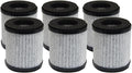 PUREBURG Replacement Filter Compatible with Homedics AP-P60 Total Clean Portable Air Purifier AP-P60FL,6-Pack H13 HEPA 3-Stage Filtration For Air Clean Dust VOCs Odor