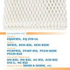 ANTOBLE 2 Pack WF813 Humidifier Filter Replacement for ReliOn RCM-832 RCM-832N, ProCare PCWF813 PCWF-813 PCCM-840 PCCM-832N, Equate EQWF813 EQ 2119-UL Cool Mist Humidifier Filters