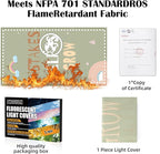 Fluorescent Light Covers - Classroom Covers for Ceiling Lights, 1 PCS 4 x 2 Feet Magnetic Light Filters, Classroom, Office Decor (Mistakes Help us Grow)