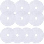 10 PCS Dryer Filter Replacement Circle, Portable Dryer Filter, Universal Dryers Lint Filtering Cloth for Various Brands Dryers