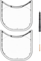 Patelai 2 Pcs 5231el1003b Dryer Lint Filter Replacement with Felt Seal Vent Cleaner Brush Compatible with Kenmore/LG Dryer Lint Screen Replacement Part #1266857, Ap4440606, Ps3527578, Dle2101w