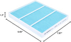BOSCH 6085C HEPA Cabin Air Filter - Compatible with Select Hyundai Accent, Elantra, Elantra GT; Kia Forte, Rio