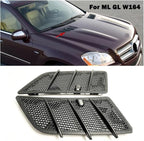 Hood Engine Air Outlet Air Inlet Grid Cover A1648804305 A1648804405 Compatible With Mercedes-Benz GL X164 ML W164 GL450 GL350 ML350 ML500