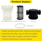 Female NPT in-Line Strainer with 100 mesh Stainless Steel Filter Screen (1" 100 Mesh)