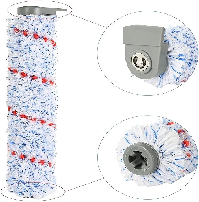 Hand-held Floor Scrubbers Roller Brush Hepa Filter Sponge Parts。Compatible for Tineco IFloor S/IFloor / HF10E-01 。Wet Dry Vacuum Cleaner Replacement Spare (Color : Set D), fu88yyun01