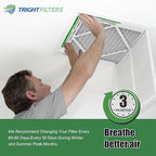 10x10x1 Air Filter 6 Pack, Durable MERV 8 Pleated Home HVAC AC Furnace Filters, Lightweight Compact Air Conditioner Filter Replacement