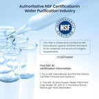 GLACIER FRESH EDR1RXD1 Refrigerator Water Filter Compatible with W10295370A, EDR1RXD1, WHR1RXD1, KAD1RXD1, Filter 1, W10295370, P4RFWB, P8RFWB2L, 46-9930, 46-9081 Refrigerator Water Filter 2 Pack
