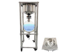 INTSUPERMAI 10L Buchner Funnel Filtering Kit, with 10L Vacuum Flask, Stainless Steel Frame, Negative Pressure Filtration, Lab Vacuum Suction Filter for Liquid-Liquid Extraction