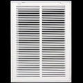 HVAC Premium 14 x 20 Duct Opening Steel Return Air Filter Grille, for 1-inch Filter, Removable Door, Flat Stamped HVAC Vent Cover Grille, Outer Dimensions 16.5 x 22.5