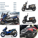 Motorcycle Air Filter Guard Cover Engine Air Filter Protective Decoration Cap Waterproof Dustproof Cover for Y-AM-AHA Nmax155 Nmax125 BWS125 AEROX NVX155 CYGNUS GRYPHUS FORCE2.0 2020-2024 Tawny