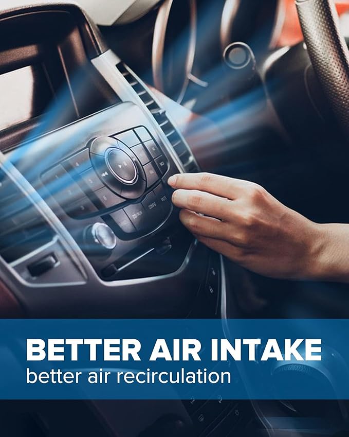 PHILTOP Cabin Air Filter, Compatible with CF12237 2012-2019 Versa 1.6L, 2014-2018 Versa Note, 2017-2021 NV200(After 10/01/2017), 2015-2019 Micra Premium Cabin Filter with Activated Carbon Filter