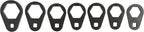 OEMTOOLS 87165 7 Piece 3/8” Drive Offset Oil Filter Socket Removal Set, Green and Black Oil Filter Removal Tool Set, Oil Change Tools for Mechanics