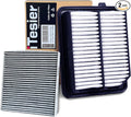 Engine & Cabin Air Filter Kit for CRV 2.0L Hybrid (2020 2021 2022), Replaces 17220-5K0-A00, 80292-TF0-G01