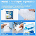 Aquarium Filter Floss Fish Tank Filter Media Aquarium Filter Pad for Fish Tank, Ponds,Garden, Saltwater,Fershwater,Plant, Trutle(39.37x7.87in White)