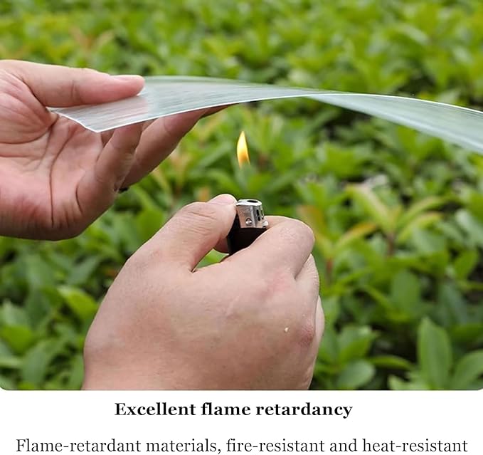 Glass Roof Pergola Polycarbonate Roofing Roll Polycarbonate Panels for Sunrooms, Open-Air Gardens, Greenhouses, Agricultural Use, Sheds(0.8x10m)
