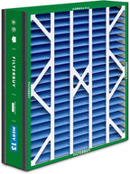 Filterbuy 20x25x5 Air Filter MERV 13 Optimal Smoke & Allergy Defense (4-Pack), Pleated HVAC AC Furnace Filters for Trion Air Bear, Generalaire, Skuttle, and More (Actual Size: 19.63 x 24.13 x 4.88)