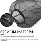 Car Cold Air Intake Filter Dustproof Cover, Universal Cone Protective Cover for High Air Intake Filters (Big)